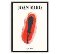 LHHJF LJHFA Manifesto della Mostra del museo Joan Miro Surrealismo Arte murale Joan Miro Tela Pittura e Stampe Moda Arredamento casa Quadro da Parete 50x70cm Senza Cornice