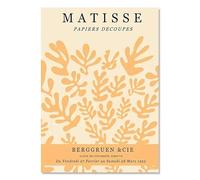LHHJF LJHFA Manifesto della Mostra Henri Matisse, Stampe e Stampe astratte su Tela, Dipinto di Henri Matisse per la Decorazione della casa, Soggiorno, 40x60 cm, Senza Cornice.
