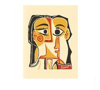 LHHJF LJHFA Pablo Picasso Minimalismo Poster Figura Astratta Linea Arte Murale Pablo Picasso Tela Pittura e Stampe Decorazione per la Casa Immagine da Parete 50x70cmx1 Senza Cornice