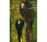 LHHJF LJHFA Poster Classici di Gustav Klimt, la più Famosa Opera d'Arte murale del Mondo, Gustav Klimt, Dipinto su Tela e Stampe, Quadro Moderno per la casa, 50x70cmx1, Senza Cornice.
