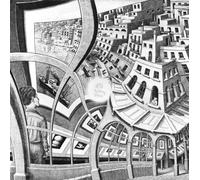 LHHJF LJHFA Poster Classico di M.C Escher Surrealismo Arte murale Astratta di M.C Escher Pittura e Stampe Quadro di Arredamento Moderno 50x50cm Senza Cornice