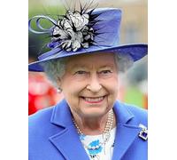 LHHJF LJHFA Poster con Ritratto di estetica Moderna della Regina Elisabetta, Arte murale, Pittura su Tela e Stampe della Regina Elisabetta, Immagine per la casa, 40x60 cm, Senza Cornice.