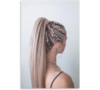 LHHJF LJHFA Poster del Salone di Parrucchiere Moda Arte murale Barbershop Stampe di Taglio di Capelli Acconciatura Salone di Pittura Decorazione Immagine Moderna 50x70cm Senza Cornice