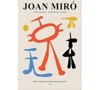 LHHJF LJHFA Poster della Mostra di Joan Mirò, Arte murale Astratta Vintage, Dipinto su Tela e Stampe di Joan Mirò, Decorazione per la casa, Quadro da Parete 50x70 cm, Senza Cornice.