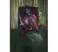 LHHJF LJHFA Poster dell'artista Francis Bacon, Arte Astratta Vintage da Parete, Dipinto su Tela e Stampe, Decorazione per la casa, Soggiorno, 40x60 cm, Senza Cornice.