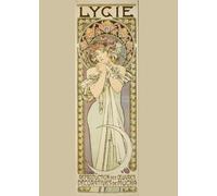 LHHJF LJHFA Poster di Alphonse Mucha Arte murale della Dea delle Stagioni Pittura e Stampe su Tela di Alphonse Mucha Quadro di Arredamento Nordico 50x70cm Senza Cornice