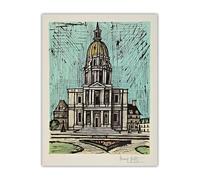 LHHJF LJHFA Poster di Bernard Buffet L'Arco di Trionfo, 1985", Dipinto su Tela e Stampe di Bernard Buffet, Decorazione da Parete per la casa, 50x70 cm, Senza Cornice.