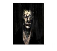 LHHJF LJHFA Poster di Francis Bacon, Figura Astratta, capolavoro, Arte murale, Dipinto su Tela e Stampe di Francis Bacon, Decorazione per la casa nordica, 40x60cmx1, Senza Cornice.