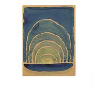 LHHJF LJHFA Poster di Georgia O'Keeffe, Light Coming on The Plains, n. 1, Famose Stampe artistiche da Parete, Dipinti Moderni su Tela per la Decorazione della casa, Immagini 50x70 cm, Senza Cornice.