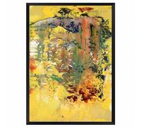 LHHJF LJHFA Poster di Gerhard Richter, Espressionismo Astratto, Arte murale, Dipinto su Tela e Stampe di Gerhard Richter, Decorazione per la casa nordica, Immagine 50x70cm, Senza Cornice