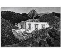 LHHJF LJHFA Poster di MC Escher, Surrealismo, Vintage, Arte murale su Tela, Dipinti e Stampe di MC Escher, Decorazione Moderna per la casa, Soggiorno, 50x70 cm, Senza Cornice