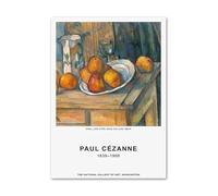 LHHJF LJHFA Poster di Paul Cezanne, Arte murale Vintage, Dipinto su Tela di Paul Cezanne, Stampe di Paul Cezanne, Decorazione nordica per la casa, Soggiorno, 40x60 cm, Senza Cornice.
