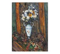 LHHJF LJHFA Poster di Paul Cezanne, Natura Morta con Fiori, Arte murale, Dipinto su Tela e Stampe di Paul Cezanne, Decorazione Moderna per la casa e Il Soggiorno, 40x60 cm, Senza Cornice.