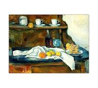 LHHJF LJHFA Poster di Paul Cezanne, Vasi di Terracotta con Frutta, Arte murale, Dipinto su Tela e Stampe di Paul Cezanne per la casa, Soggiorno, Decorazione, 40x60 cm, Senza Cornice.
