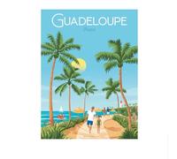 LHHJF LJHFA Poster di Viaggio Famoso Francese, Città, Vita, Paesaggio, Tela, Pittura, estetica, Arte murale e Stampe, Decorazione per la casa, Soggiorno, 50x70cmx1, Senza Cornice.