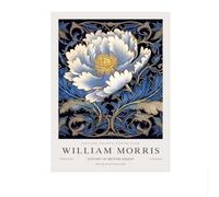 LHHJF LJHFA Poster di William Morris, Dipinto su Tela con Fiori Colorati, Stile Liberty, Arte murale e Stampe, Arredamento Moderno per la casa, Quadro da Parete 50x70 cm, Senza Cornice.