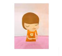 LHHJF LJHFA Poster estetico di Yoshitomo Nara, Arte murale con Cartoni Animati, Dipinto su Tela e Stampe di Yoshitomo Nara, Decorazione Moderna per la cameretta dei Bambini, 50x70 cm, Senza Cornice.