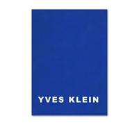 LHHJF LJHFA Poster estetico di Yves Klein, Stile di Moda Blu, Arte murale, Dipinto su Tela e Stampe di Yves Klein, Arredamento Moderno per la casa, Quadro da Parete 50x70 cm, Senza Cornice.