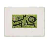 LHHJF LJHFA Poster Minimalista Moderno di Joan Miró, Arte Astratta da Parete, Dipinto su Tela e Stampe di Joan Miró, Decorazione nordica per la casa e Il Soggiorno, 40x60 cm, Senza Cornice.