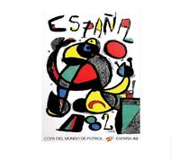 LHHJF LJHFA Poster retrò della Coppa del Mondo di Calcio, Stampa su Tela, Stampa Sportiva della Coppa del Mondo di Calcio, Decorazione Moderna per la casa, 50x70 cm, Senza Cornice