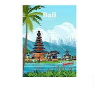 LHHJF LJHFA Poster turistico di FAMA Mondiale, Dipinto su Tela Vintage, Stampe artistiche e murali da Parete, Decorazione nordica per la casa e Il Soggiorno, 40x60cmx1, Senza Cornice.
