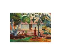 LHHJF LJHFA Poster Vintage Classici di Paul Gauguin, Paesaggio Rurale, Arte murale, Dipinto su Tela e Stampe di Paul Gauguin, Quadro per la casa, 50x70cmx1, Senza Cornice.