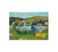 LHHJF LJHFA Poster Vintage Classici di Paul Gauguin, Paesaggio Rurale, Arte murale, Dipinto su Tela e Stampe di Paul Gauguin, Quadro per la casa, 50x70cmx1, Senza Cornice.