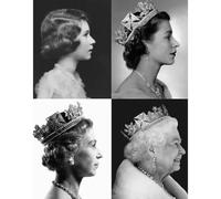 LHHJF LJHFA Ritratto della Regina Elisabetta II Poster Arte Moderna da Parete Regina Elisabetta II Tela Pittura e Stampe Decorazione nordica per la casa Immagine 50x70cm Senza Cornice