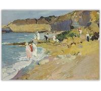 LHHJF LJHFA The Lighthouse Poster by Joaquin Sorolla Wall Art Joaquin Sorolla Prints Joaquin Sorolla Painting Canvas Home Decor Picture 40x60cm No Frame