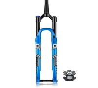 LHHL Forcella Ammortizzata per Mountain Bike 27,5/29'' Boost Forcella Aira MTB Bici Perno Passante 15 * 110mm 1-1/2 Conico Corsa 120mm(A,29in)