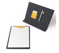 LHiDS Creative Folio 2.0 with Stand, Business Portfolio Resume, 3-in-1 Padfolio con accessori magnetici, Clipboard (giallo, A4 2.0)