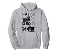 L'hip Hop Fa Bene all'anima Felpa con Cappuccio