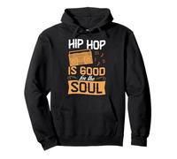 L'hip Hop Fa Bene all'anima Felpa con Cappuccio