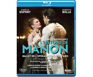 L'histoire De Manon: Opera De Paris (Blu-ray) Roberto Bolle Martin Yates