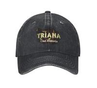 LHJHZDJC Anni 1970 e 1980, Triana, Una Storia, Orecchie di Design, retrò Musica cap Traspirante Design Cappello da Golf cap Uomo Estate
