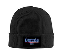 LHJHZDJC Bernie Sanders 2016 Inverno Beanie Sport cap Nero, Nero, Taglia Unica Festival Regalo