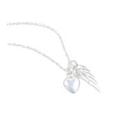 LHJHZDJC Collana commemorativa a forma di cuore con ala per la perdita di madre, padre, mamma, papà, marito, aborto spontaneo, simpatia, lutto, regalo commemorativo, accessorio streetwear per uomini e