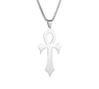 LHJHZDJC Collana con ciondolo a forma di chiave dell'antico Egitto per uomo e donna, gioiello alla moda per uomo e donna, amuleto faraone, ottimo regalo per lei