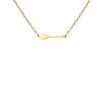 LHJHZDJC Collana da donna alla moda con remo, girocollo con pendenti, catena per il collo, gioielli estivi equipaggio canottaggio persona streetwear accessorio per uomo donna regalo casual
