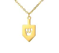 LHJHZDJC Collana per uomo e donna, gioiello alla moda, gioiello alla moda, ebraico, ebraico, per uomini e donne, simbolo della fede, lettere ebraiche aaroniche, collana con ciondolo per preghiera