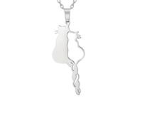 LHJHZDJC Collane con ciondolo a forma di gatto alla moda da donna per bambini simpatici animali gattini collane gioielli giorno streetwear accessorio per uomo donna regalo casual
