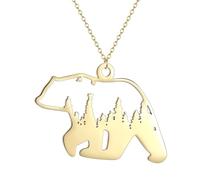 LHJHZDJC Collane da uomo e gioielli Hollow Double Happiness collana per uomini e donne anniversario di matrimonio gioielli regalo per lei ciondolo in acciaio inossidabile