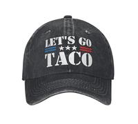 LHJHZDJC Let's Go Uomini Donne Berretto da Baseball Umorismo Politico Distressed Cappelli Lavati Berretto Vintage Outdoor Workouts Regalo Snapback Cappello