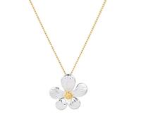 LHJHZDJC Set di gioielli vintage con collana e orecchini con ciondolo a forma di fiore, da donna, alla moda, per feste, matrimoni, accessori streetwear per uomini e donne, regalo casual