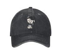 LHJHZDJC Tom WAITS Czarny Ritratto Nick Cave Denim Cappello Traspirante Design Berretti da Uomo Berretto da Baseball per Gli Uomini