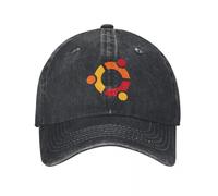 LHJHZDJC Ubuntu Linux Operating System Uomini Cappelli da Baseball di Colore Puro Visiera da Sole Caps Peaked cap Regalo