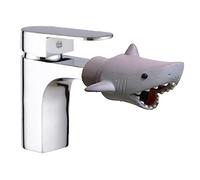 LHKJ 1 Pezzi Prolunga del Rubinetto Bambini,Estensore Rubinetto, per Cucina e Bagno, Accessori da Rubinetto,Forma di Squalo