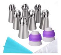 LHKJ Bocchette Decorative Pasticceria,Beccucci Russi Bocchette di Riempimento in Acciaio Inox