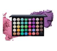 LHLXZQ 40 Colore Palette di ombretto, Paletta di Trucco Occhi, Opaco Nudo Luccicante Glitterato Toni della Terra Ombretto, Multicolore, Paletta Trucco per Feste *2