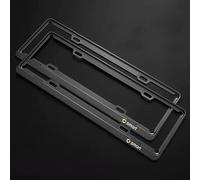 LHMM 2 portatarga 4 Viti | Porta Targa Premium per Auto Porta Targa per Mercedes Benz Smart 450 451 453 Fortwo Forfour,A